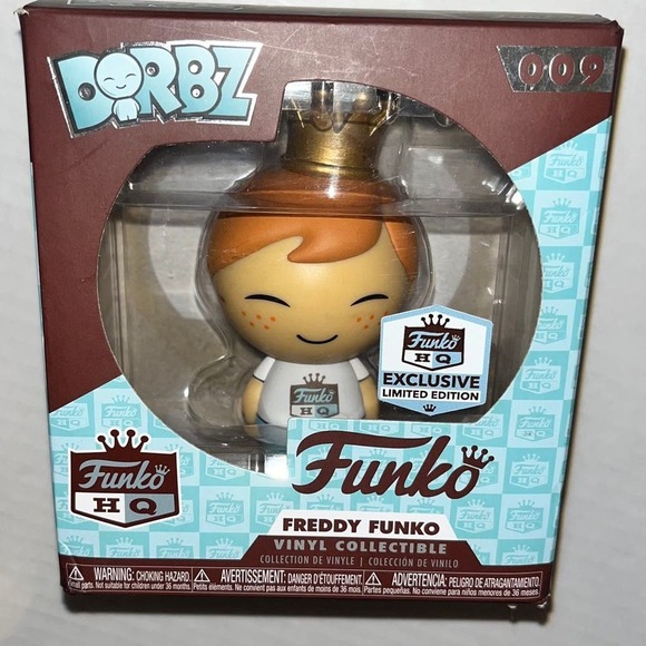 Funko HQ Grand Opening Dorbz Freddy Funko #009 Exclusive Limited Edition - Picture 1 of 6